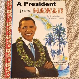 A President from Hawaii Book w/CD